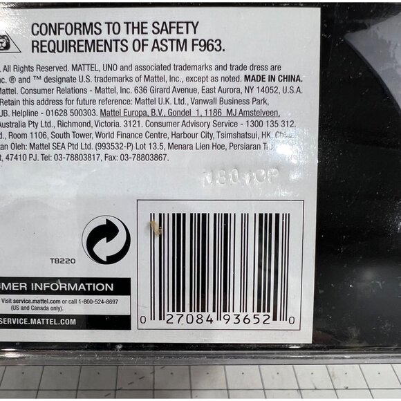 Mattel Uno Roboto Interactive Card Game 40th Anniversary Edition NIB - Picture 4 of 10